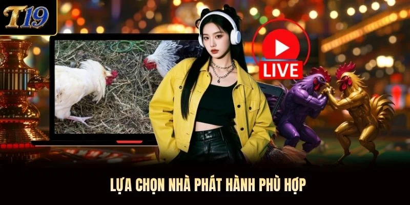 Lựa chọn nhà phát hành phù hợp