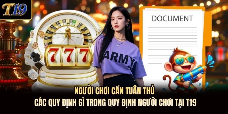 Người chơi cần tuân thủ các quy định gì trong quy định người chơi tại T19 Người chơi cần tuân thủ các quy định gì trong quy định người chơi tại T19
